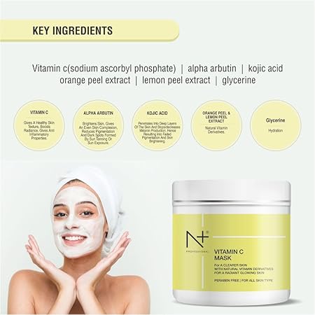 N+ Professional Vitamin C Face Mask