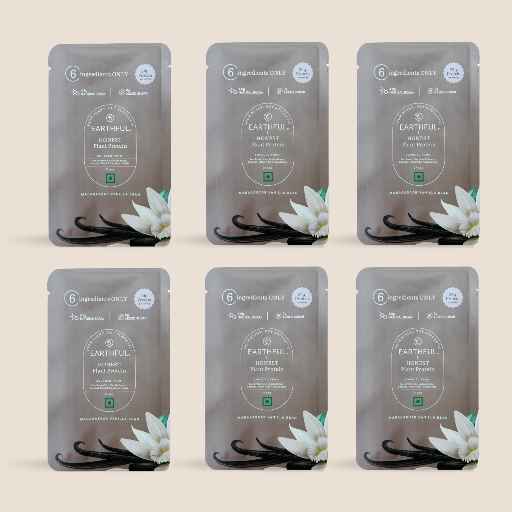 earthful honest plant protein madagascar vanilla