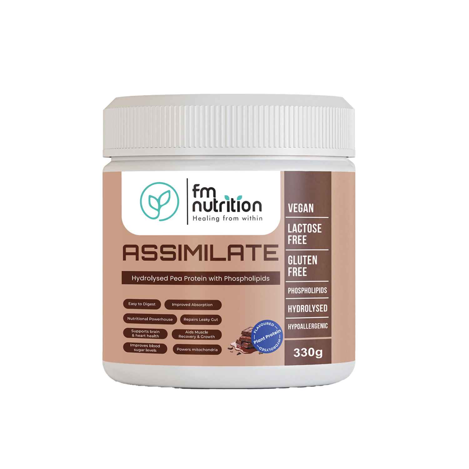 fm nutrition chocolate protein