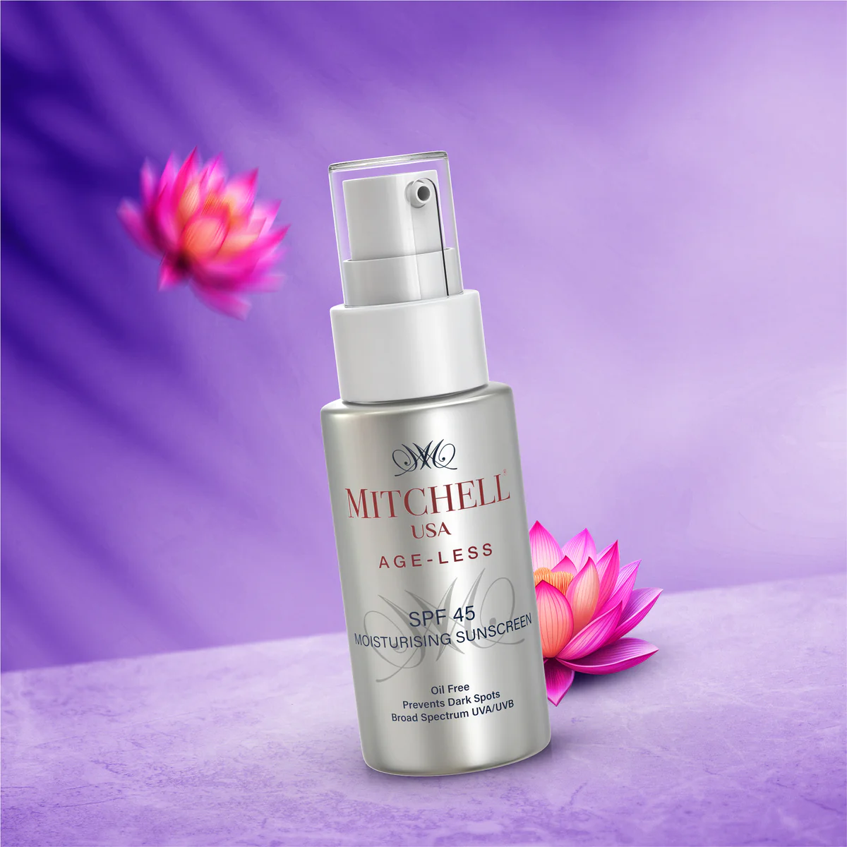 Mitchell USA AGE-LESS SPF 45 Moisturising Sunscreen