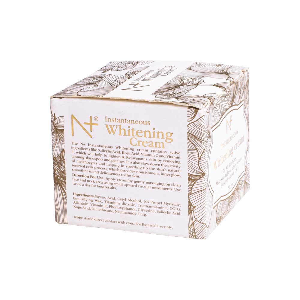 N+ Professional Instantaneous Whitening Cream