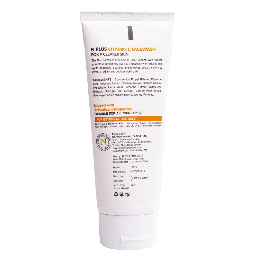 N+ Professional Vitamin C Face Wash