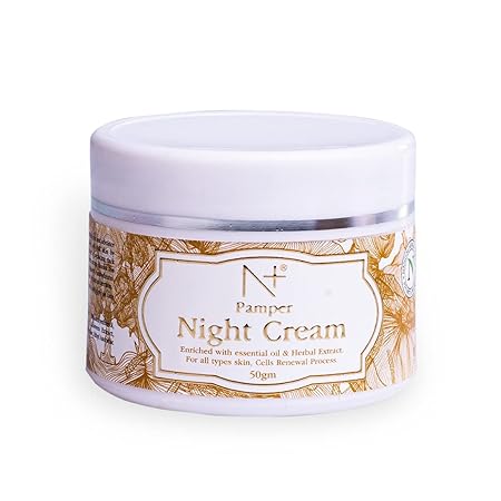 N+ Pamper Night Cream Enriched With Essential oils