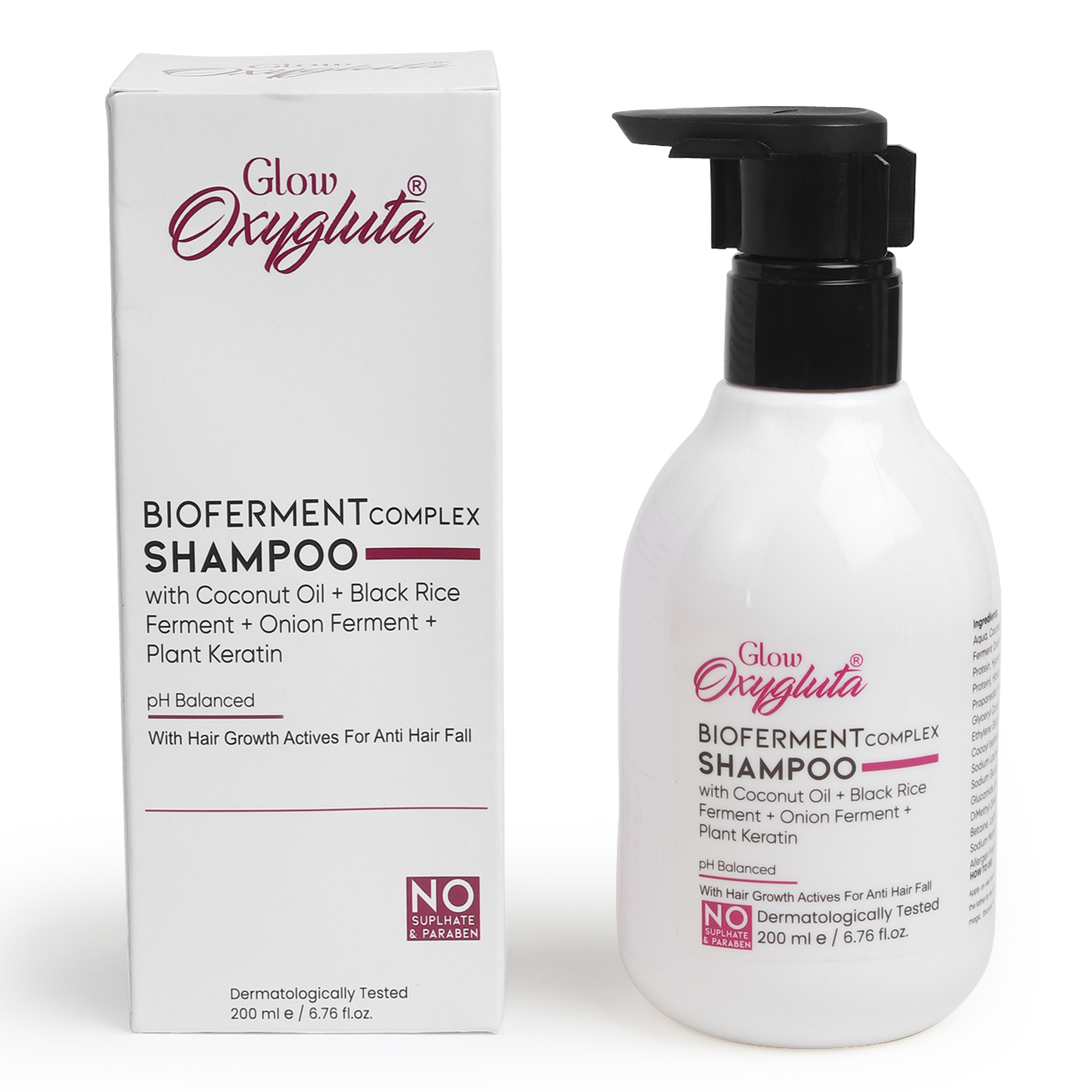 Glow Oxygluta Bioferment Complex Shampoo