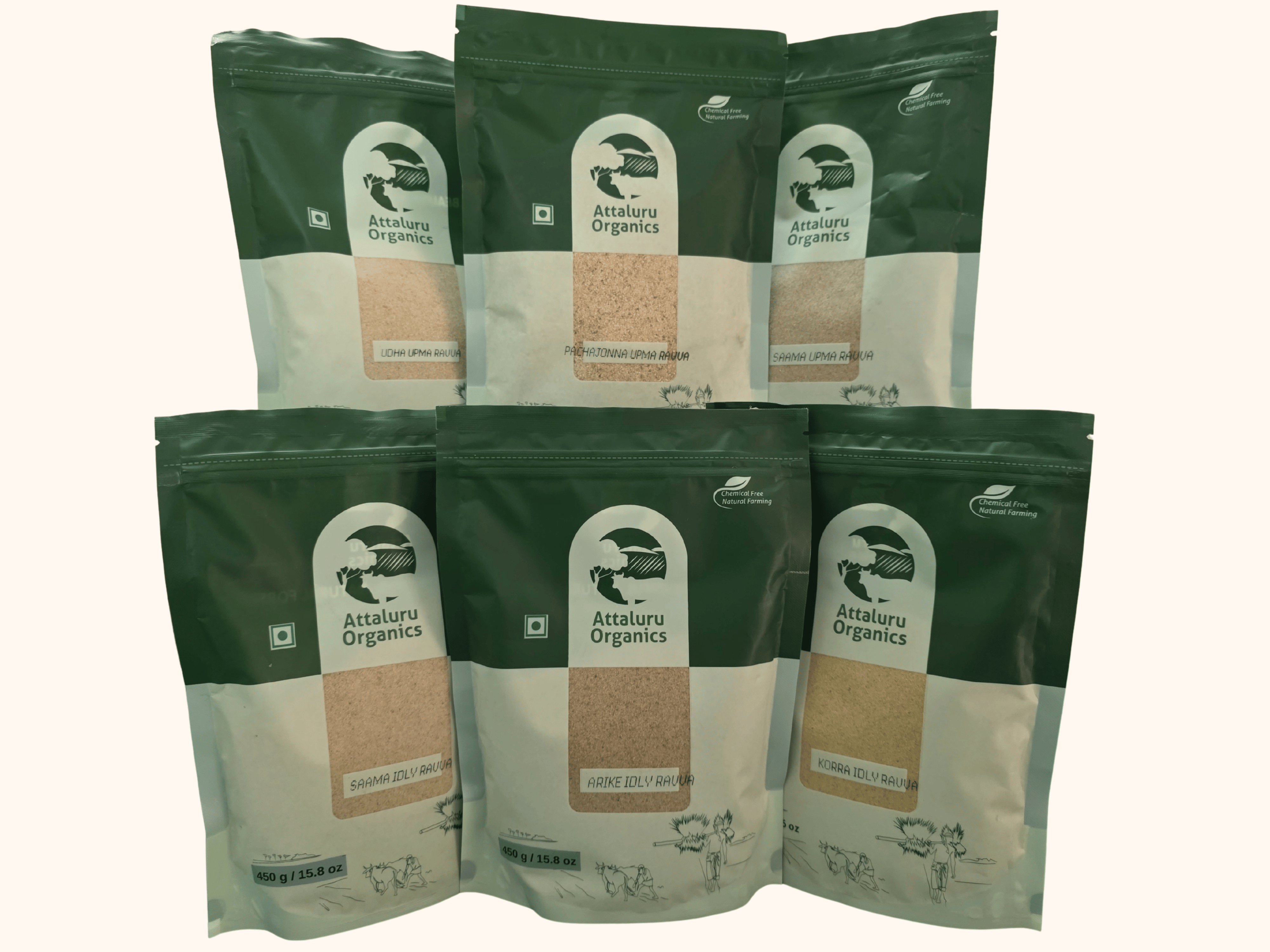 Attaluru Organics Millets Breakfast Combo