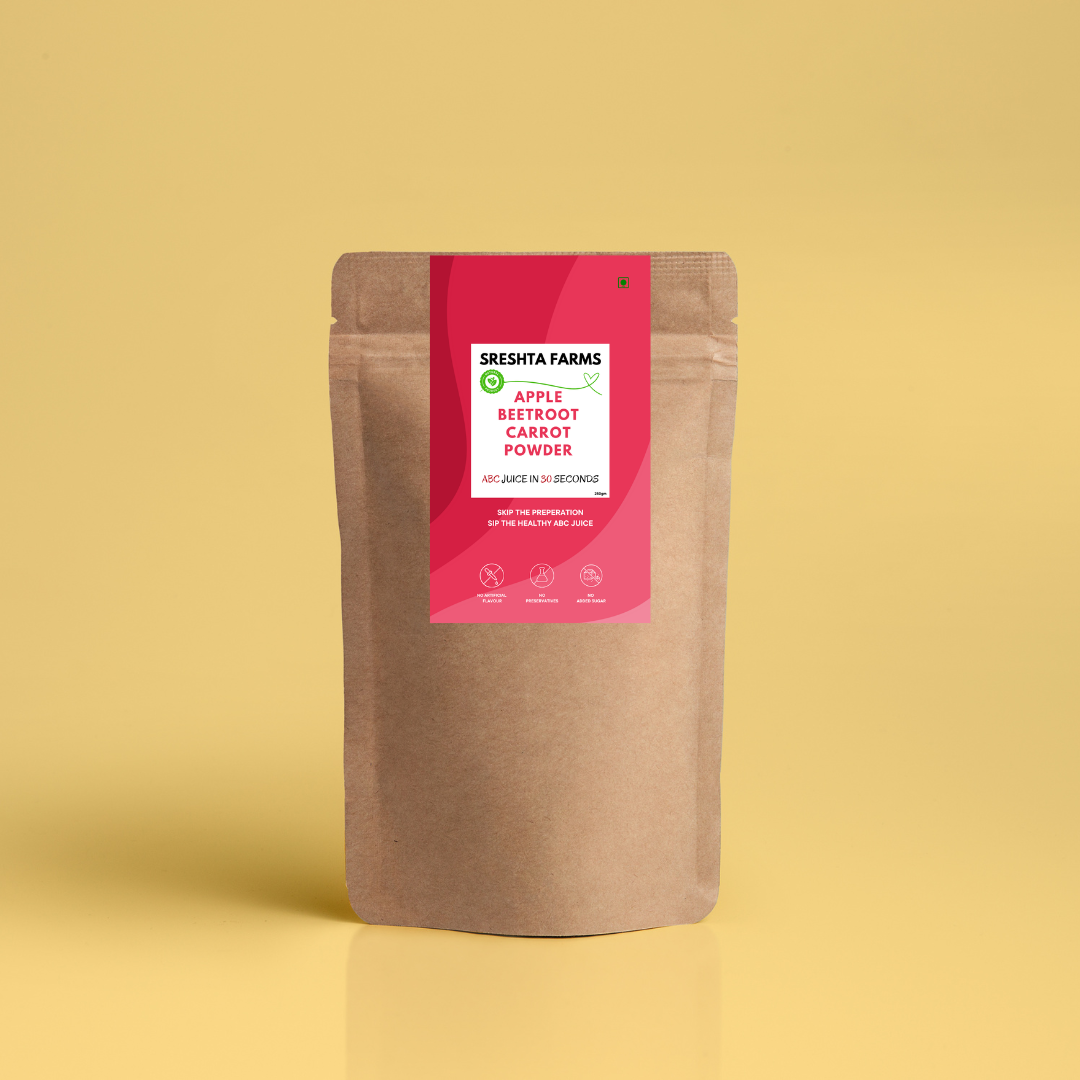 sreshta farms instant abc juice powder