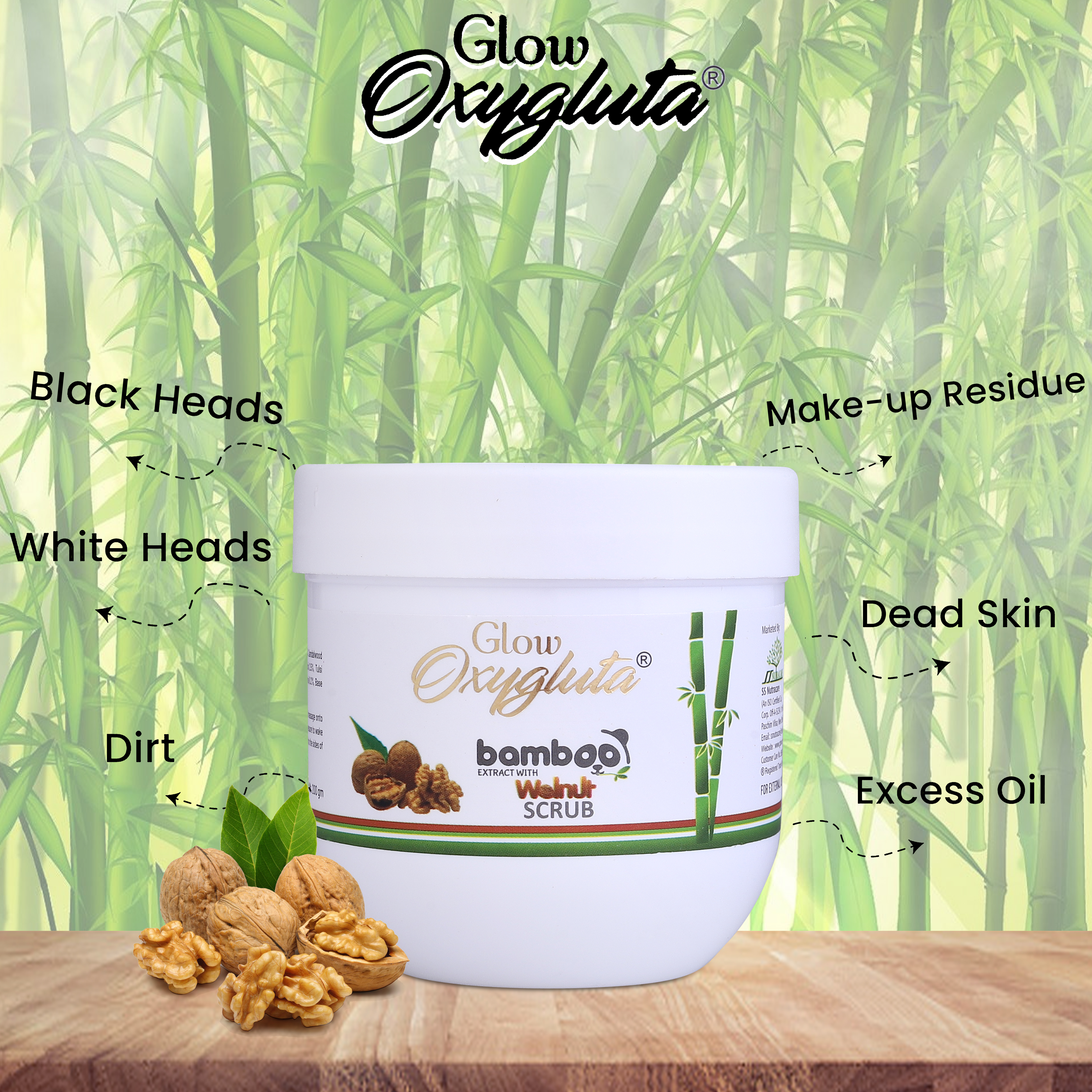 Bamboo Walnut Scrub