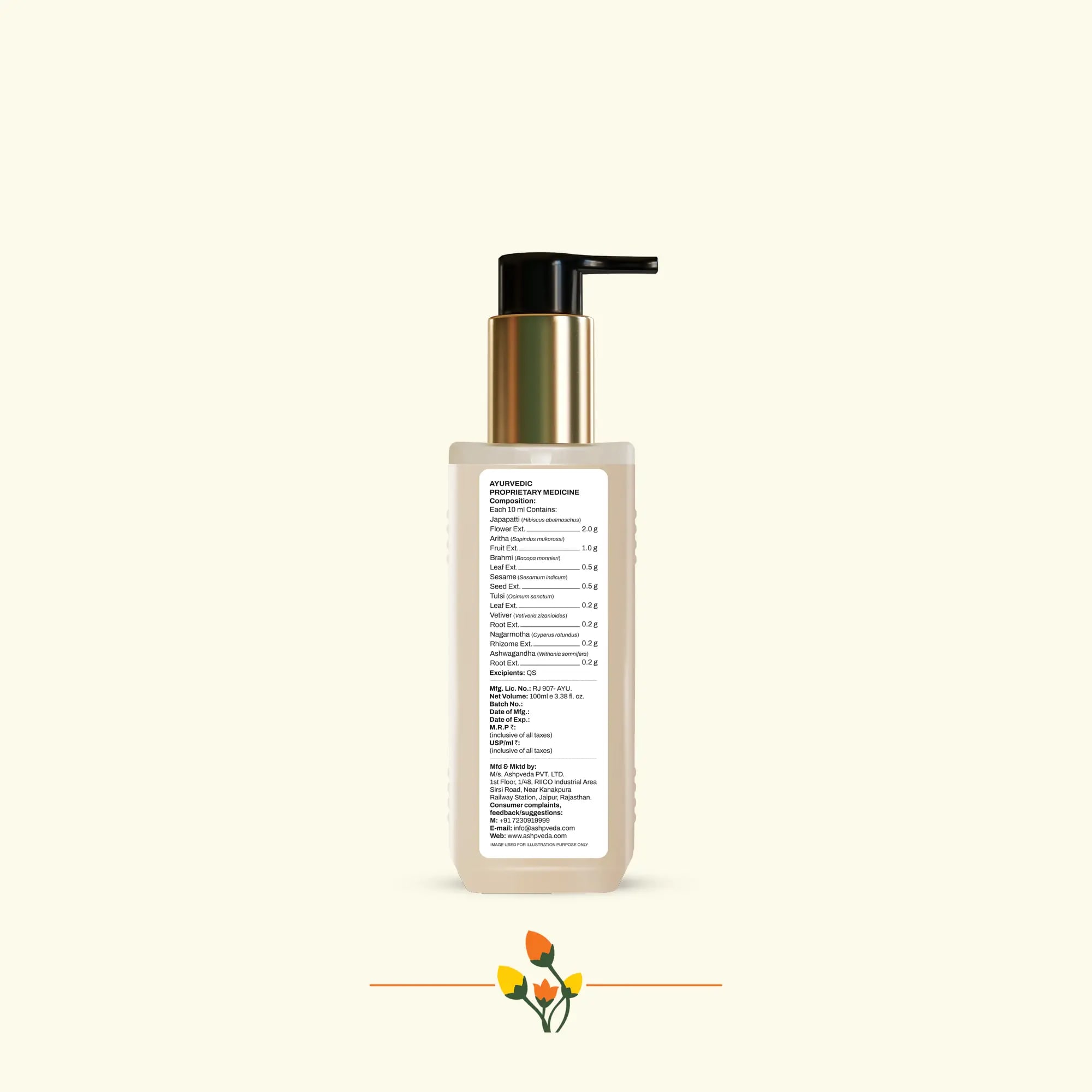 ashpveda Japapatti & Brahmi Hair Conditioner