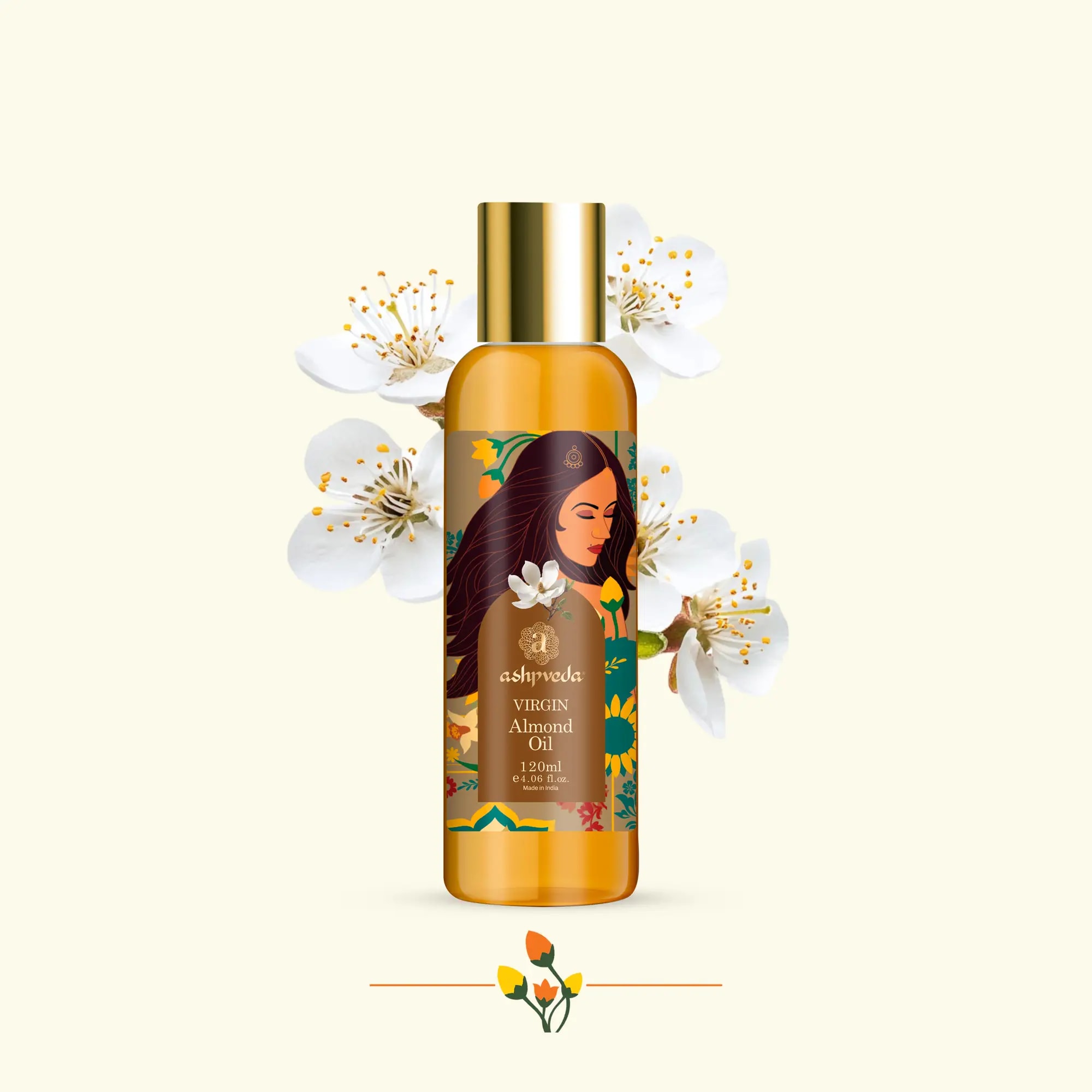 ashpveda Virgin Almond Oil