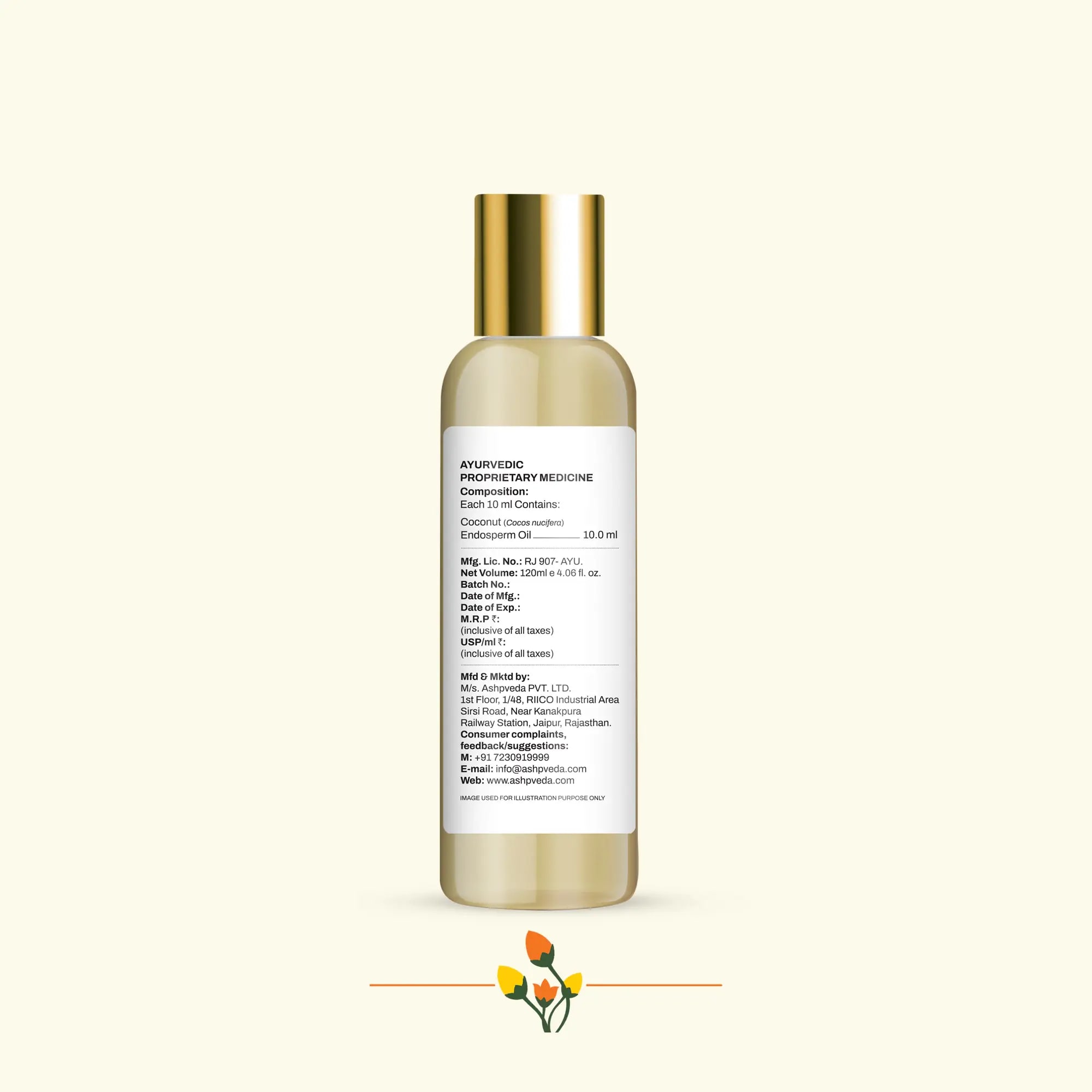 ashpveda Virgin Coconut Oil