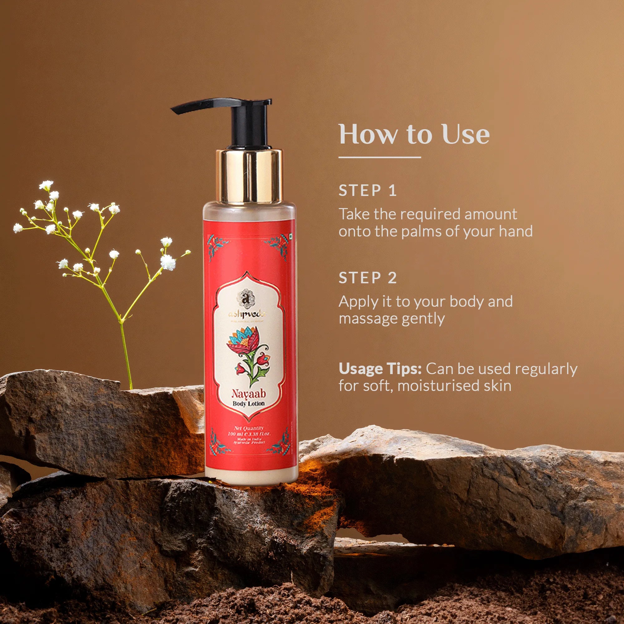 ashpveda Nayaab Body Lotion