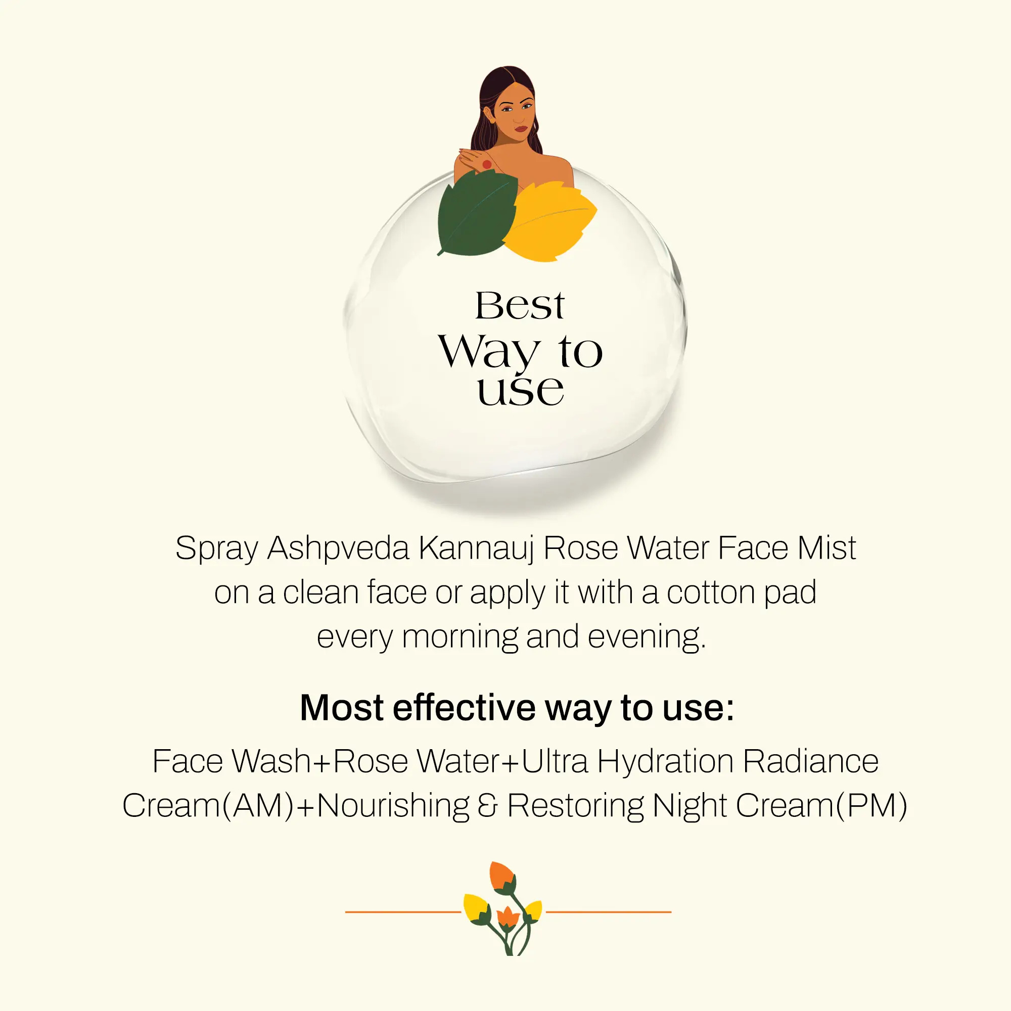 ashpveda Kannauj Rose Water Face Mist