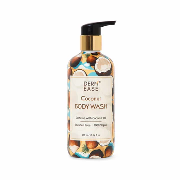 dermease coconut body wash for soft and moist skin