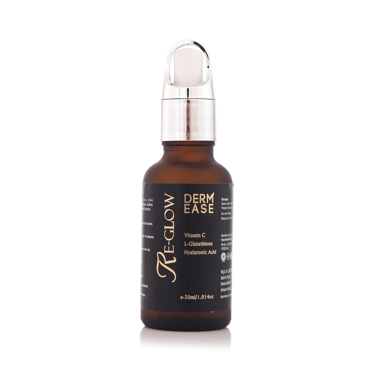 dermease re glow face serum for spot and sun repair