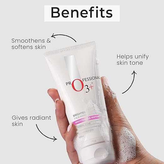 O3+ Brightening & Whitening Face Wash For Smooth Skin