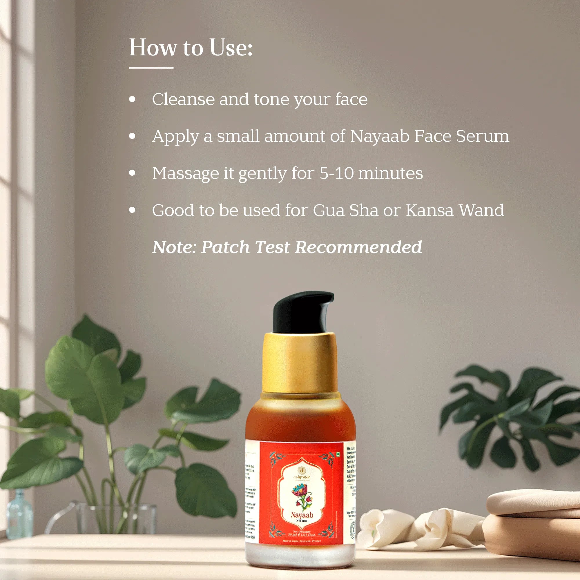 ashpveda Nayaab Face Serum