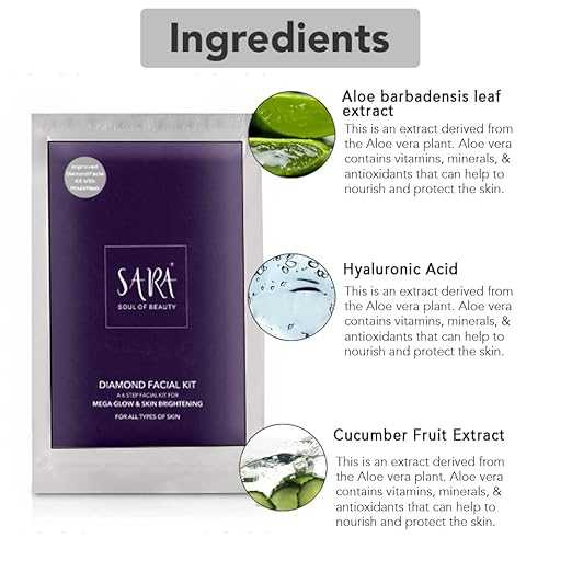 Sara Beauty Diamond Facial Kit