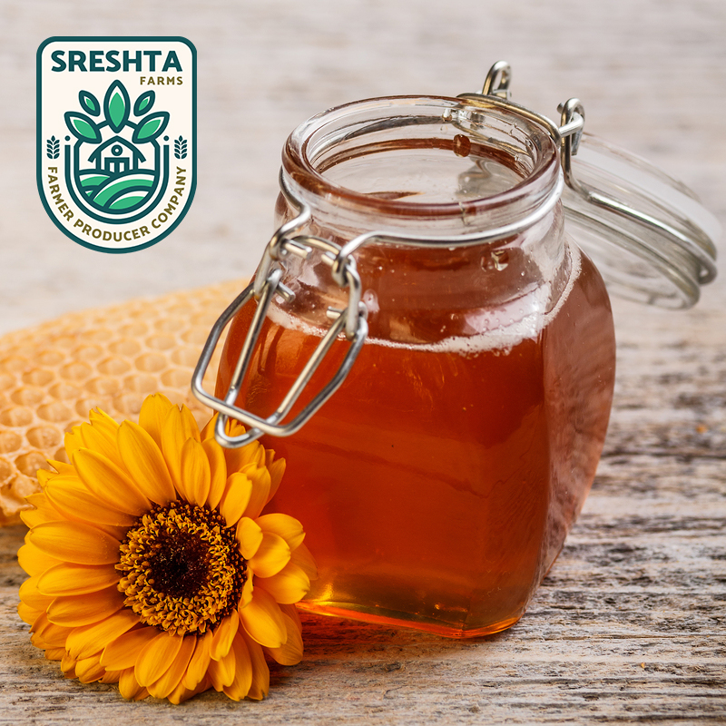 sreshta farms organic forest raw honey for immunity and health
