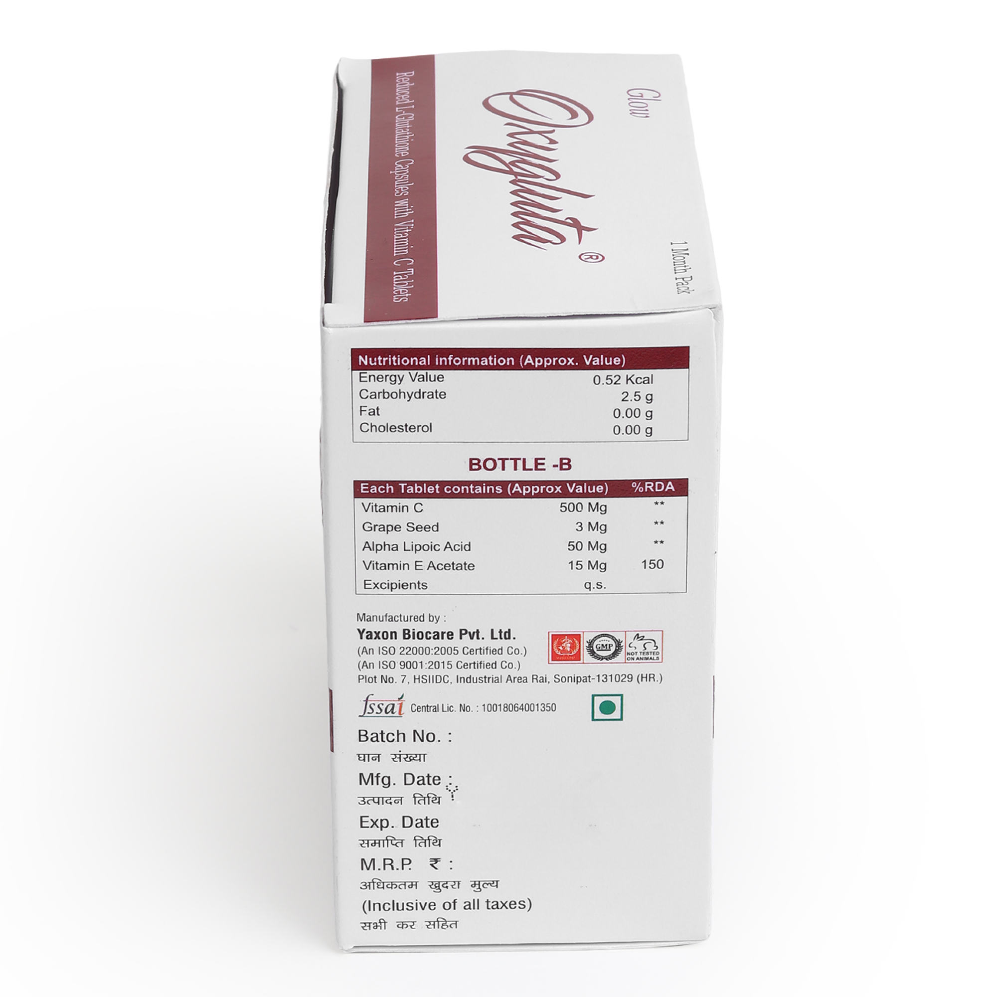 Glow Oxygluta Glutathione Capsules