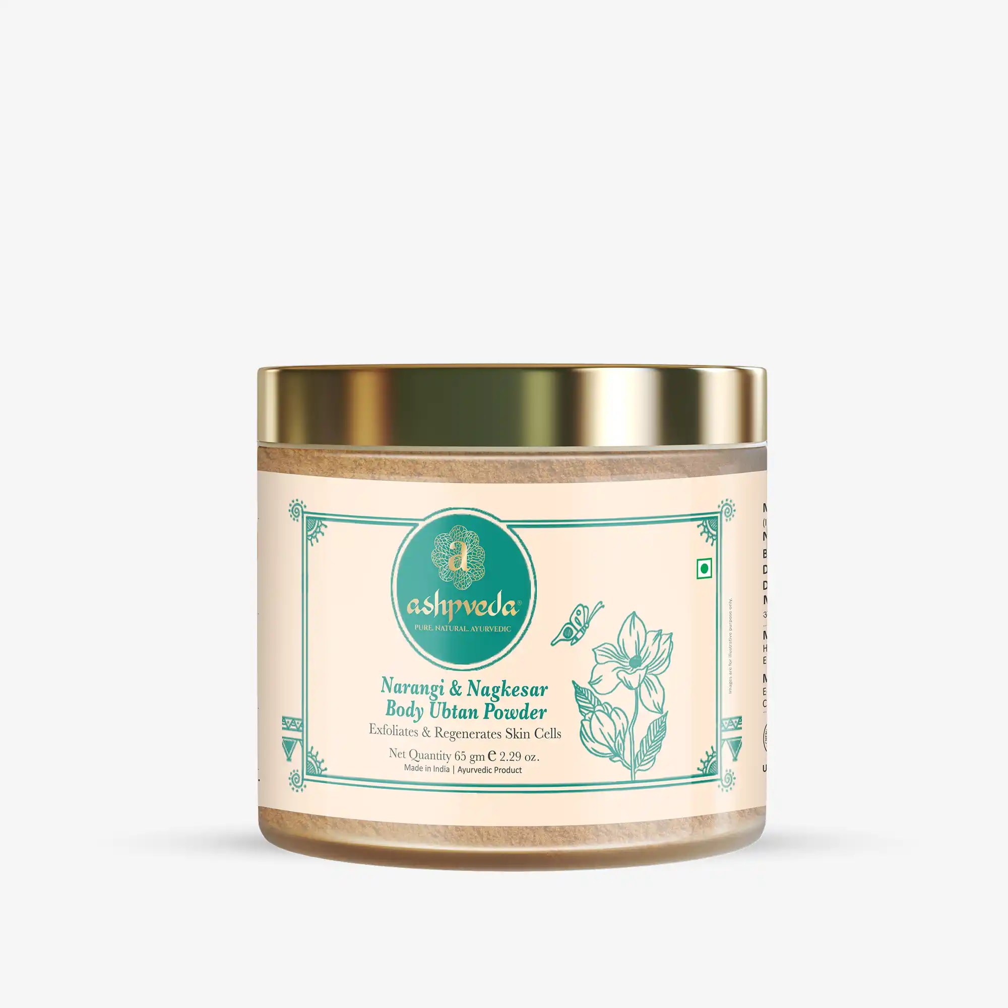 ashpveda body ubtan powder for smooth and healthy skin