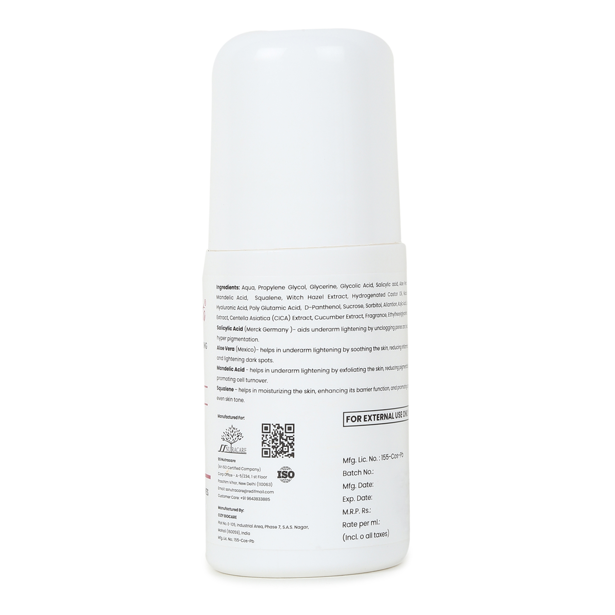 Glow Oxygluta Under-Arm Roll On