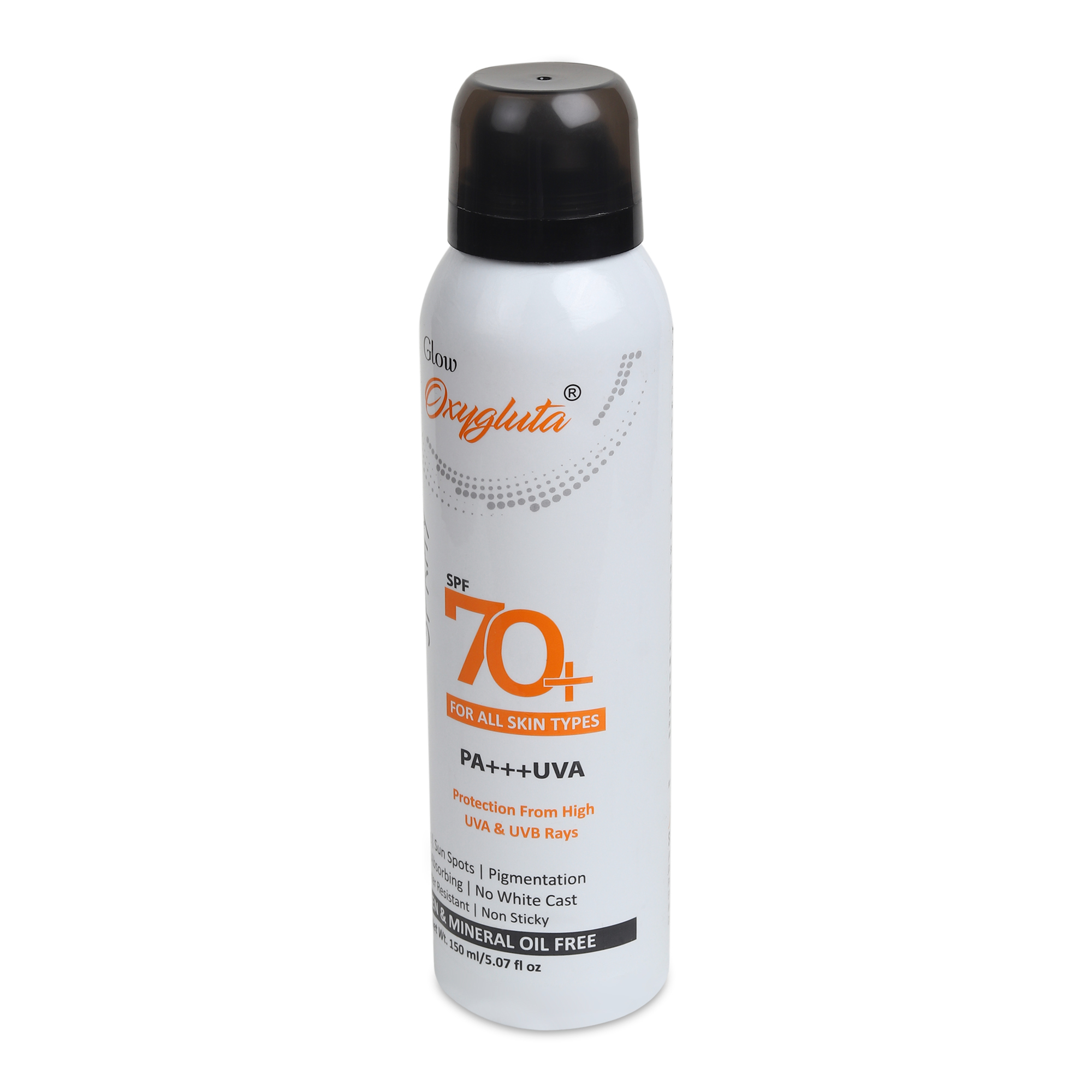 Glow Oxygluta Sunscreen Spray SPF 70
