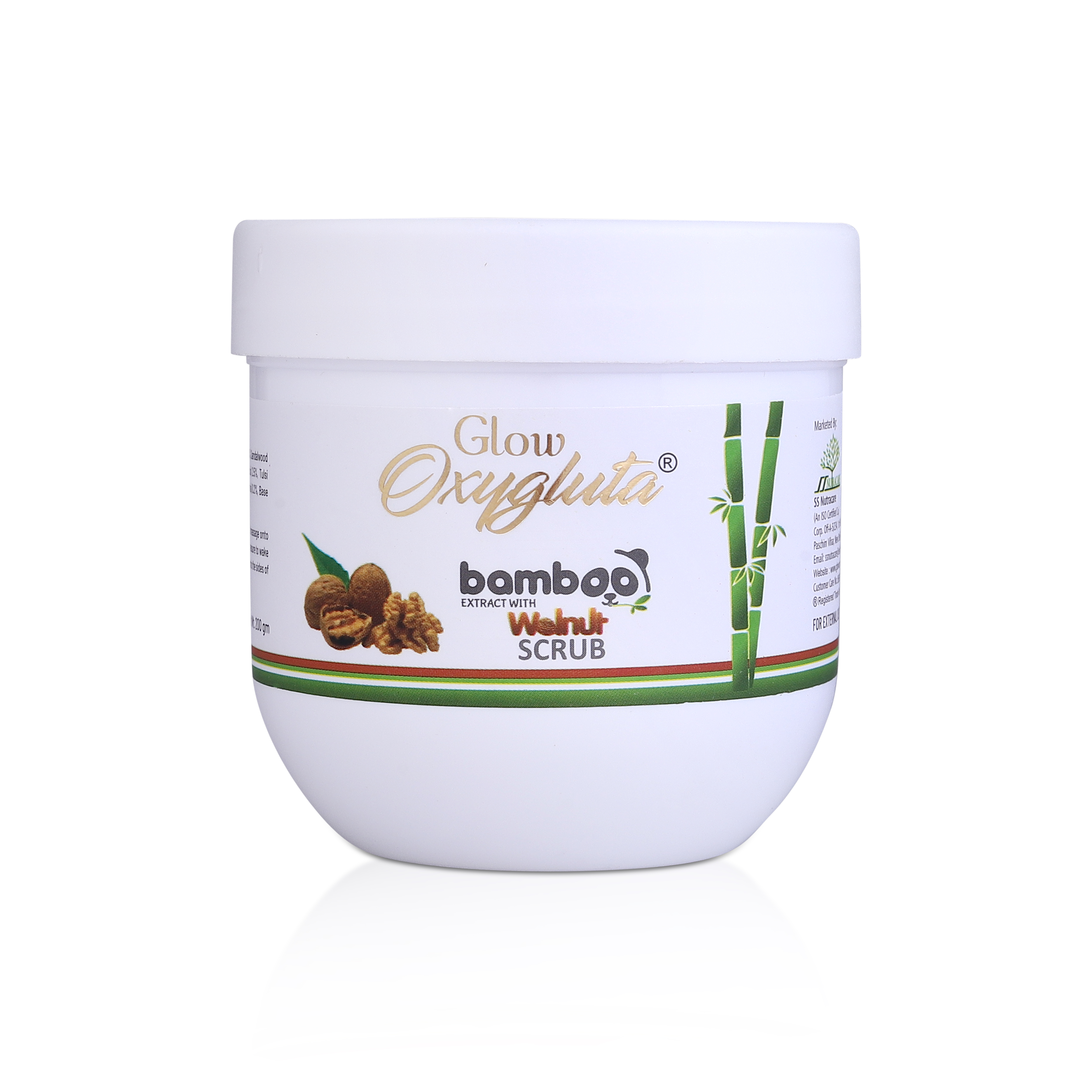 Glow Oxygluta Bamboo Walnut Scrub