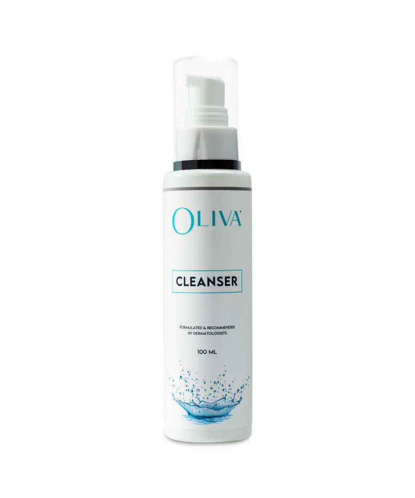 oliva gentle face cleanser for daily glow