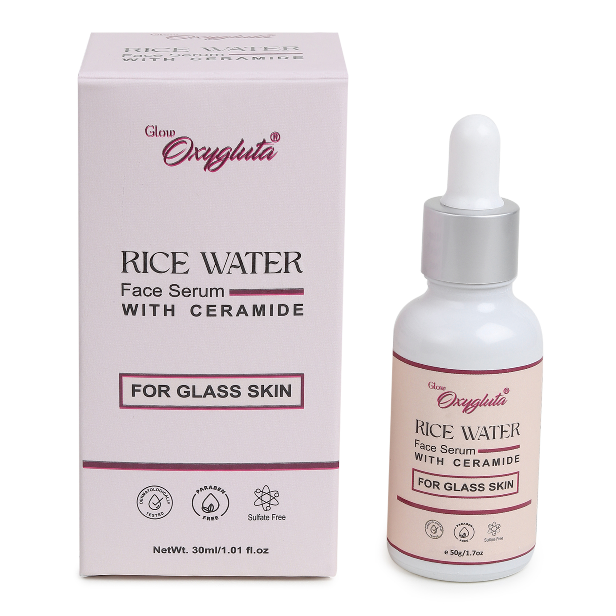 Glow Oxygluta Rice Water Face Serum