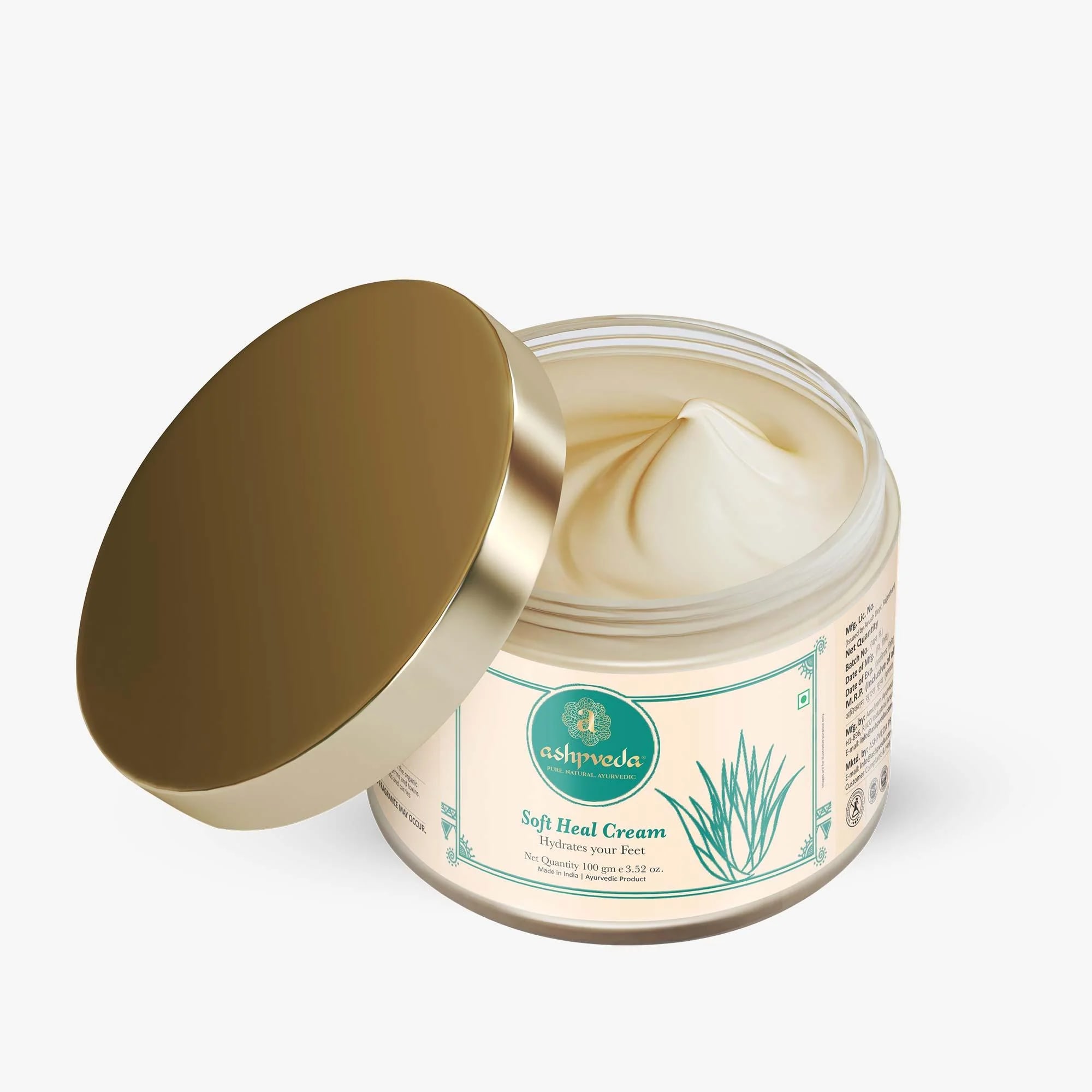 ashpveda foot cream for cracked feet