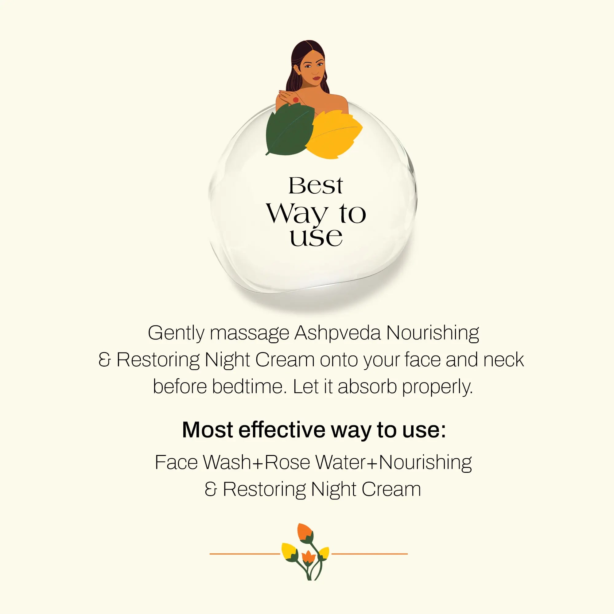 ashpveda Nourishing & Restoring Night Cream