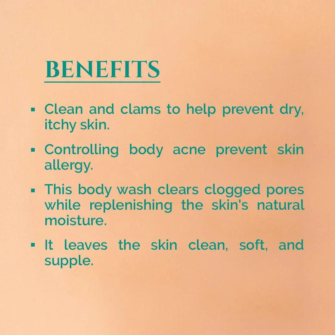 Radiant Kashmiri Saffron And Neem Body Wash