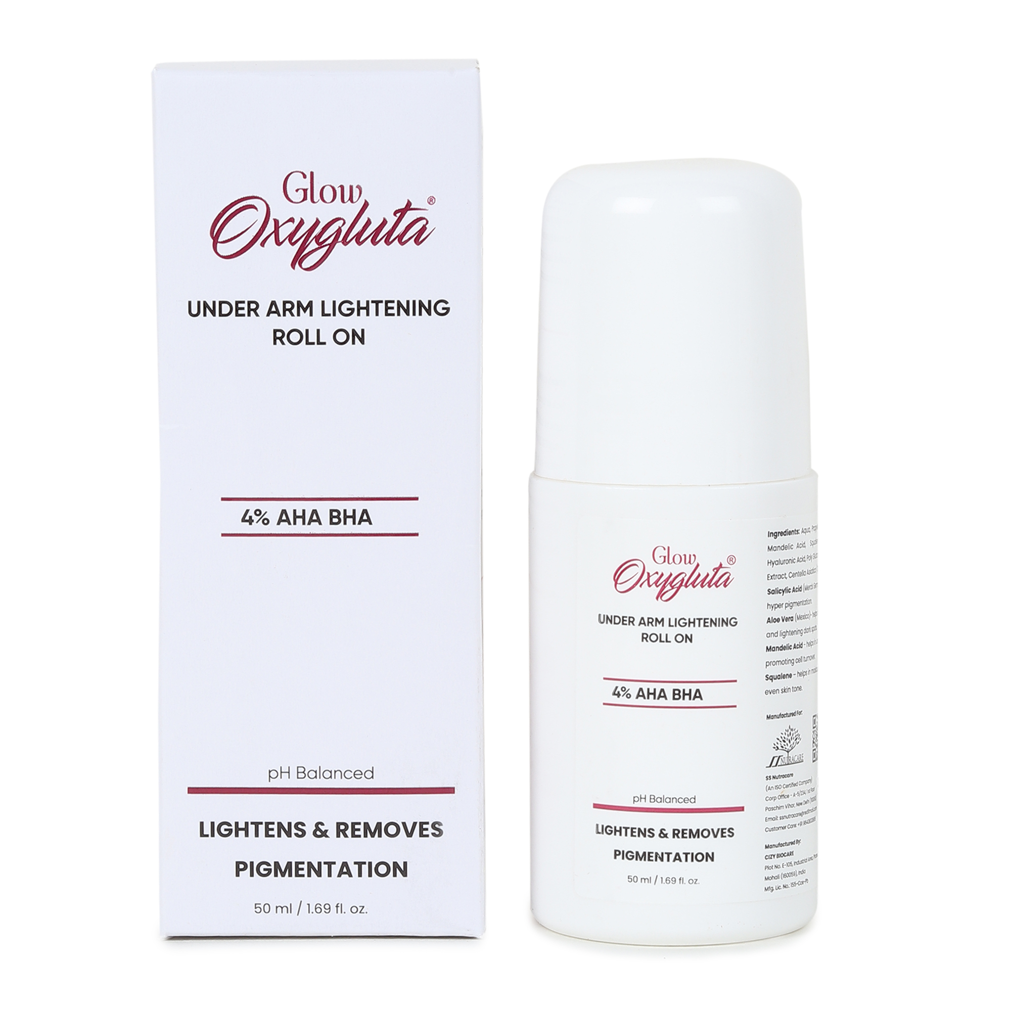 Glow Oxygluta Under-Arm Roll On