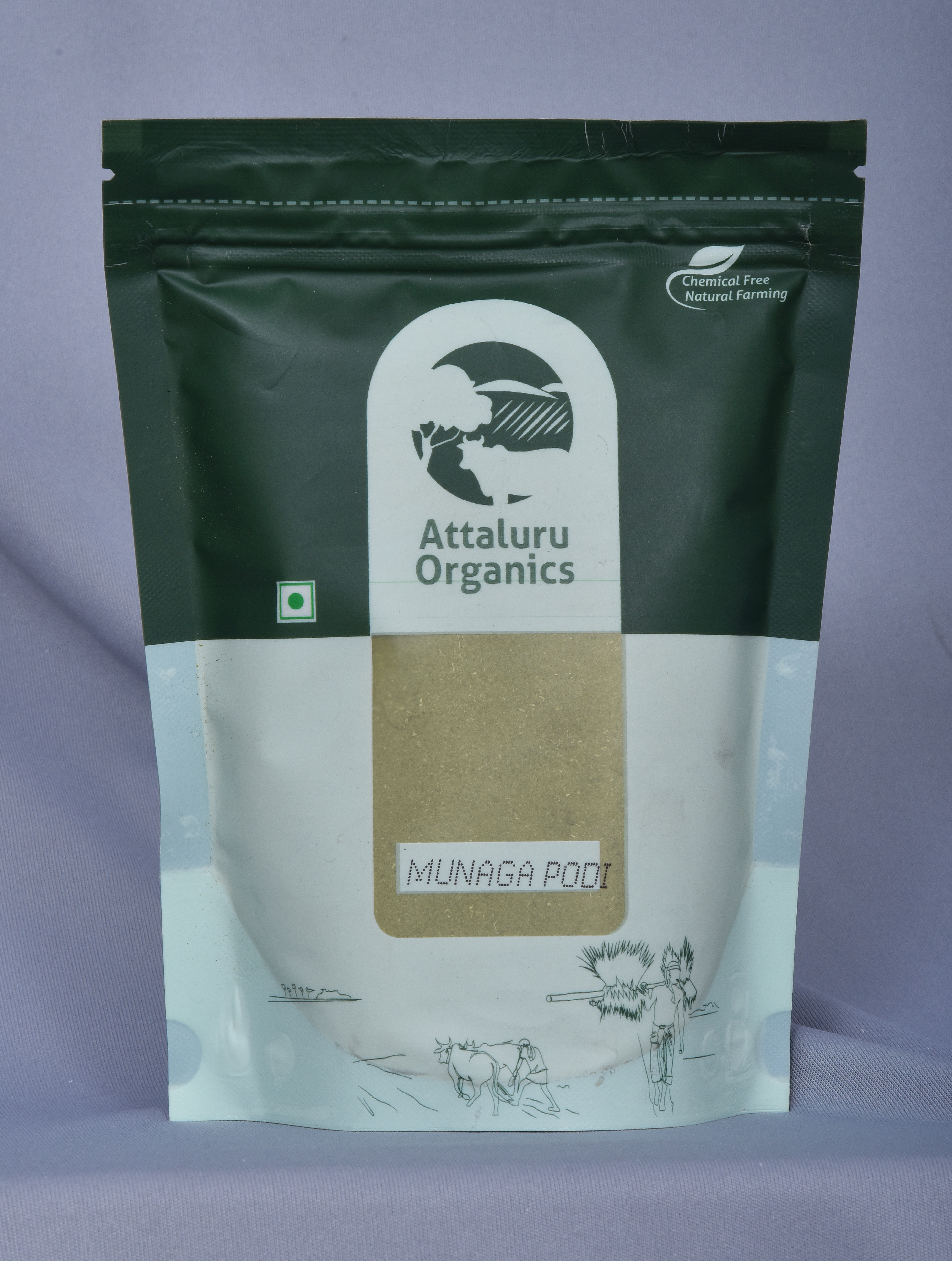 attaluru organics moringa powder