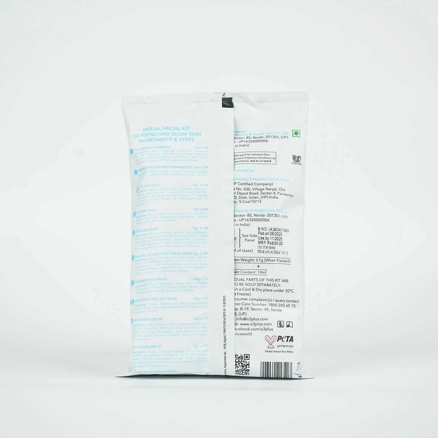 O3+ Bridal Facial Kit