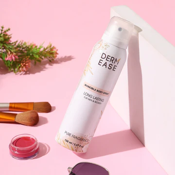 dermease invincible deodorant for men and women long freshness