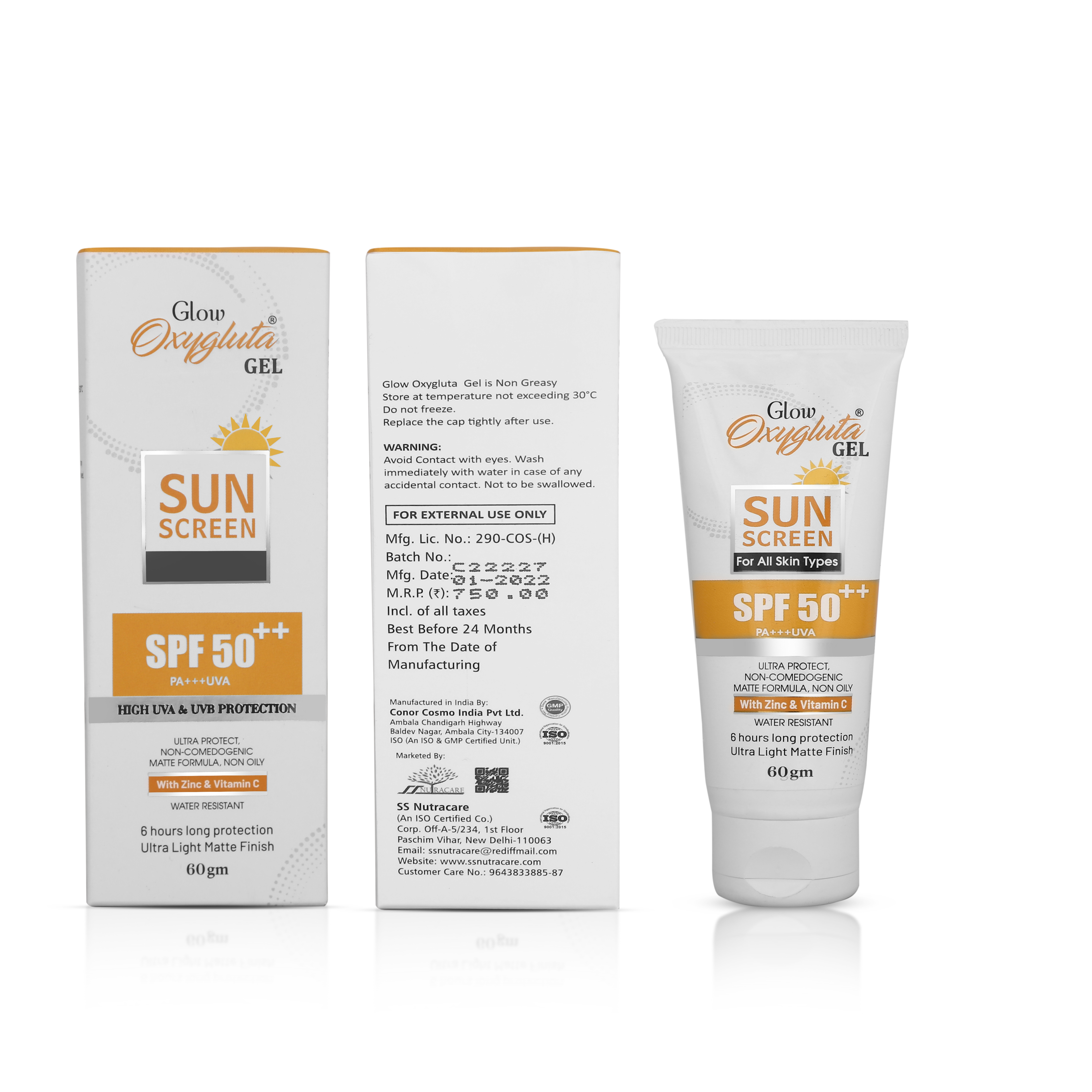 Glow Oxygluta Sunscreen SPF 50++