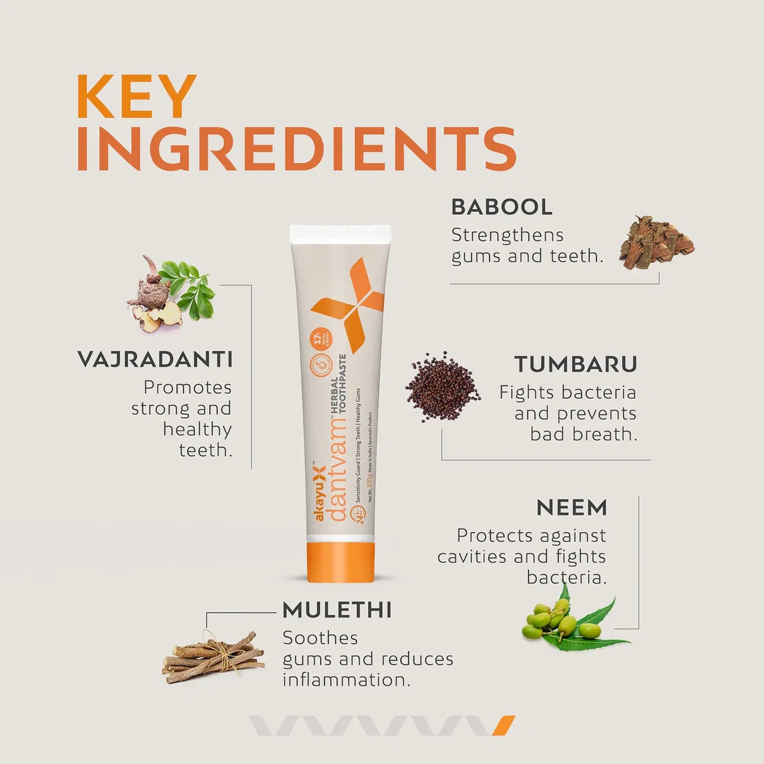 Akayu Dantvam Herbal Toothpaste