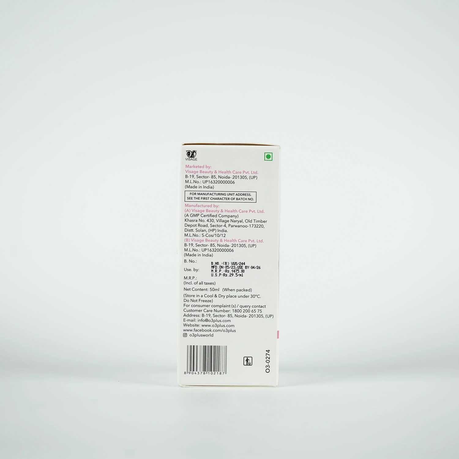 O3+ Whitening Serum Brightening & Glow Boosting