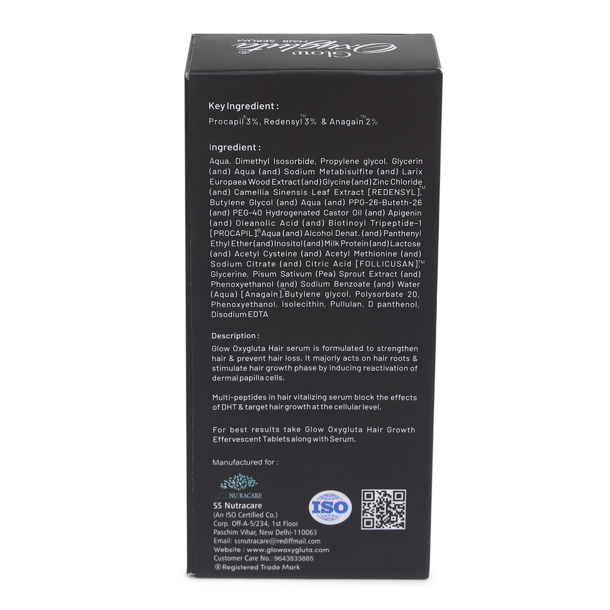 Glow Oxygluta Procapil Hair Serum