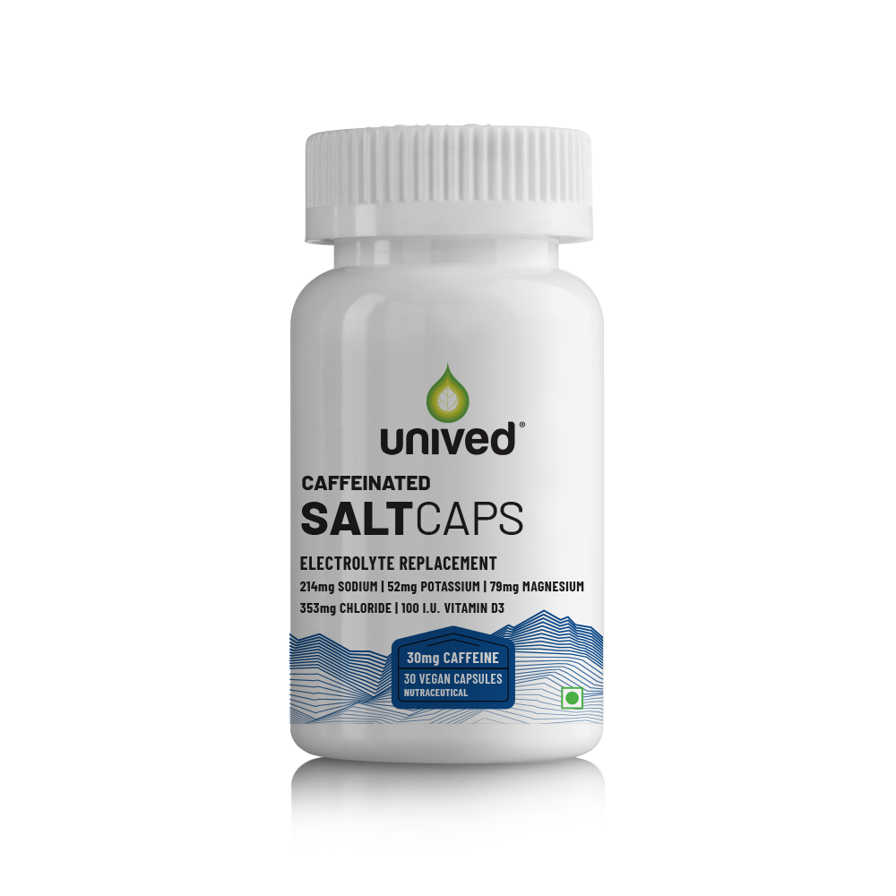 unived salt capsules with caffeine 