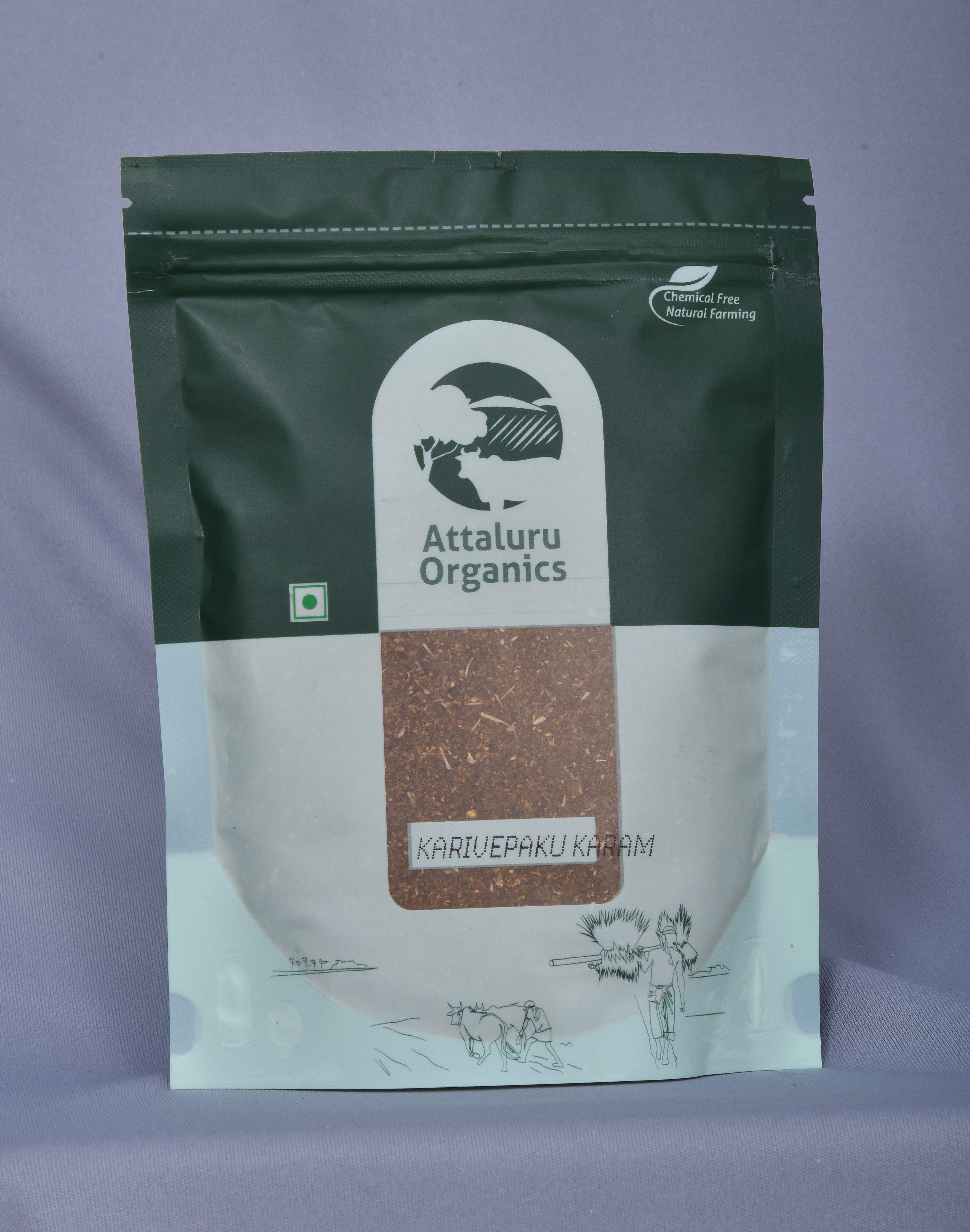 attaluru organics curry leaves chilli powder