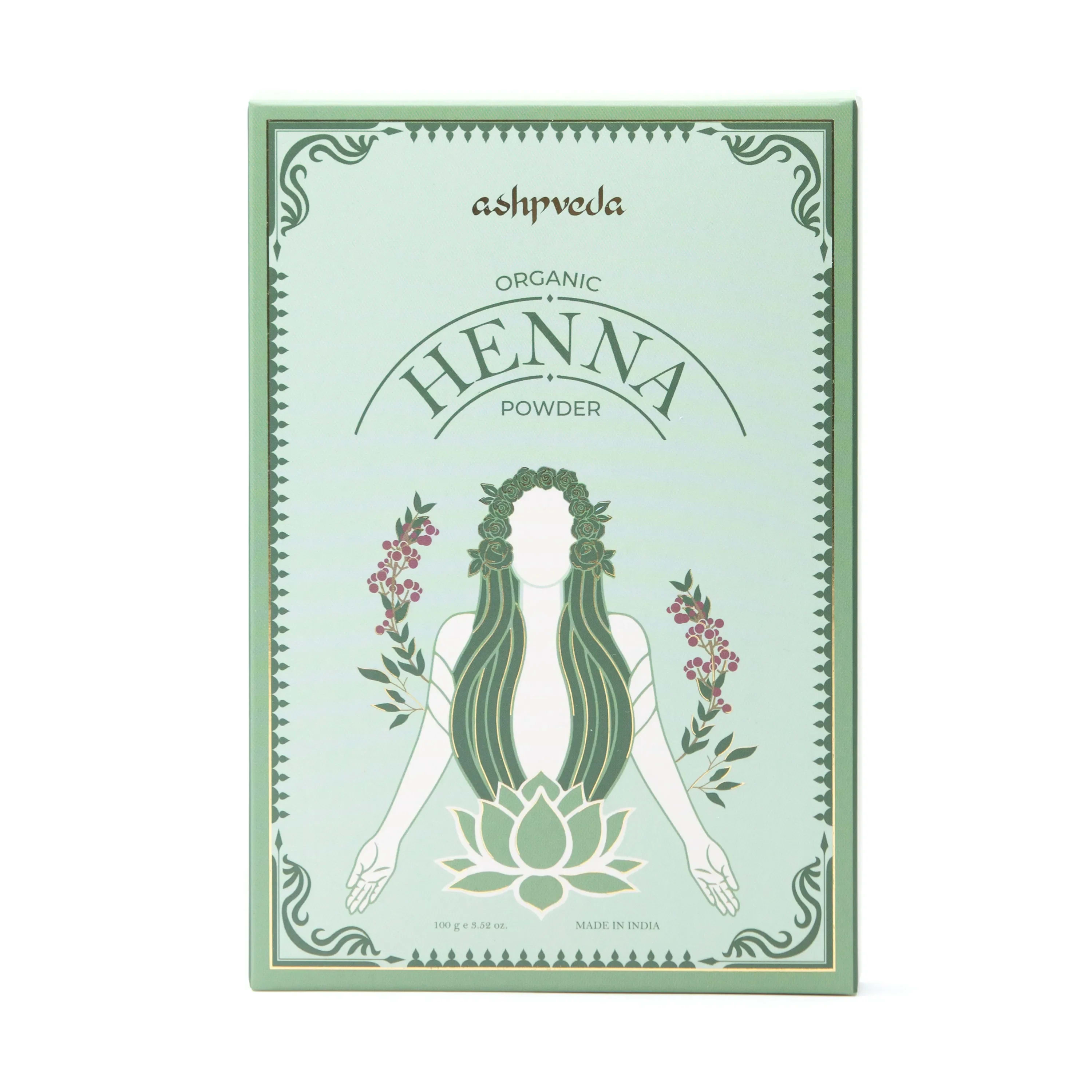 ashpveda Organic Henna Powder