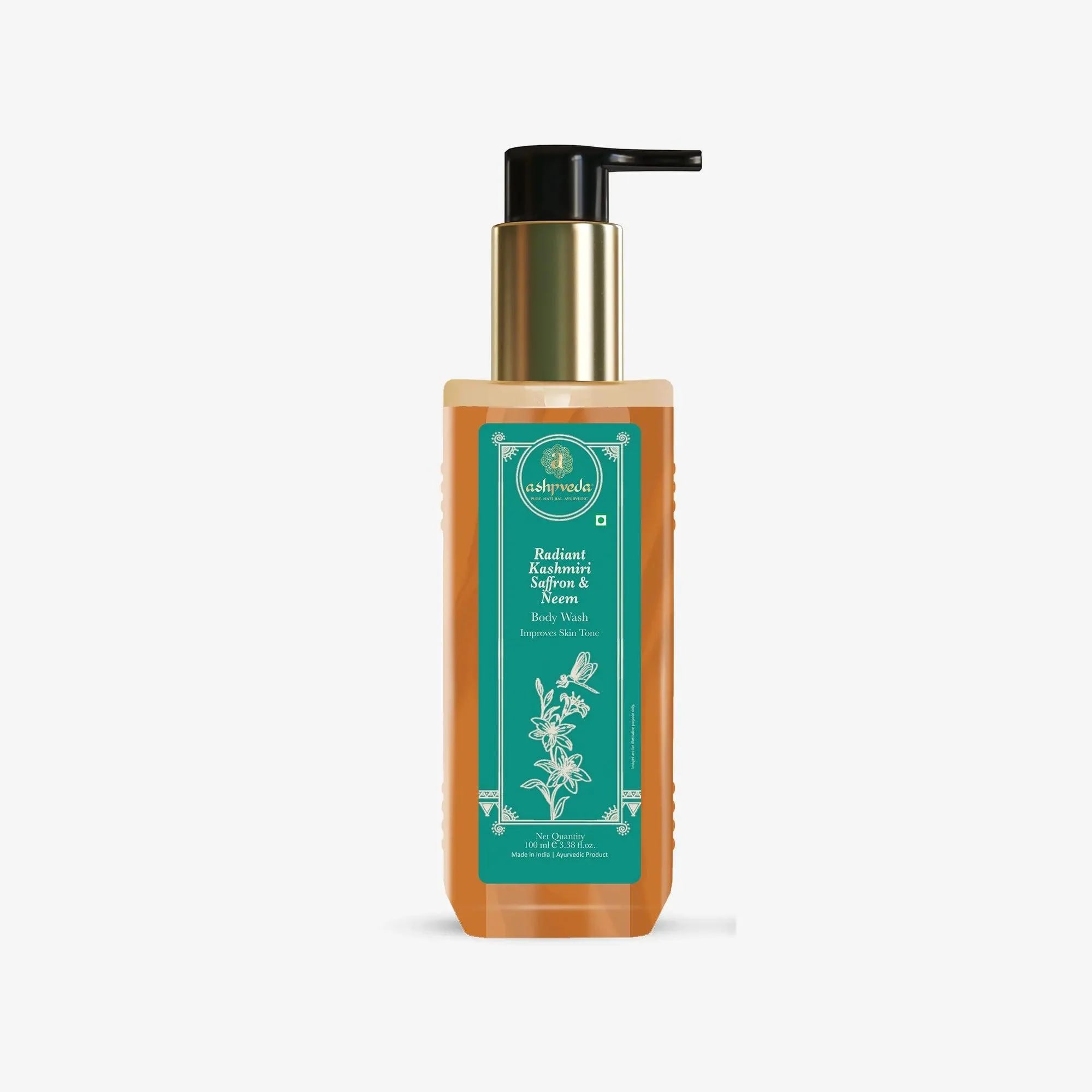 Radiant Kashmiri Saffron And Neem Body Wash