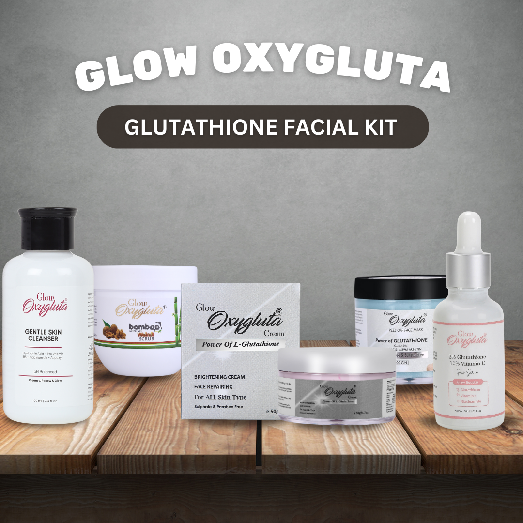 Glow Oxygluta Glutathione Facial Kit