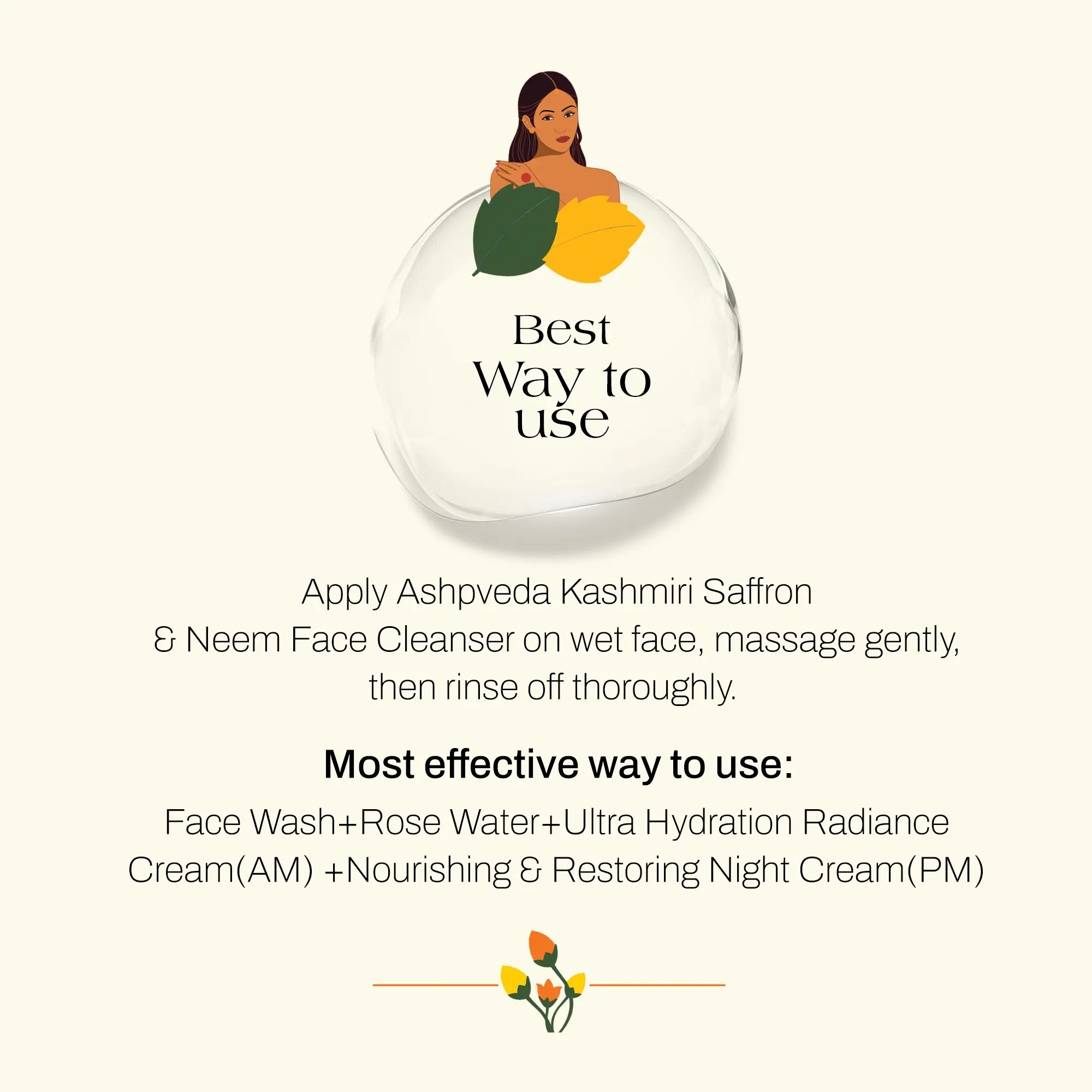 ashpveda Kashmiri Saffron & Neem Face Cleanser