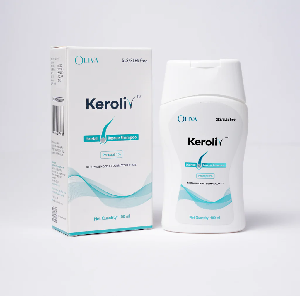 oliva keroliv anti hair fall and strengthen shampoo