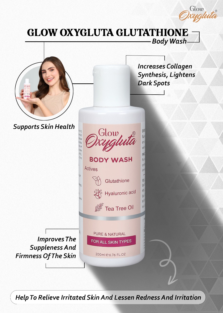 Glow Oxygluta Glutathione Body Wash