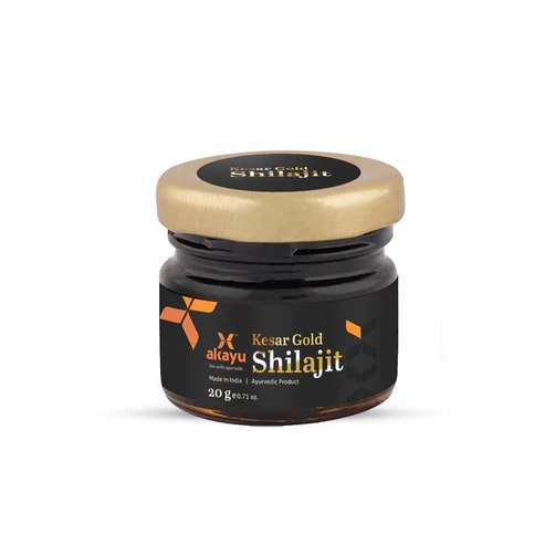akayu kesar gold shilajit for energy and stamina