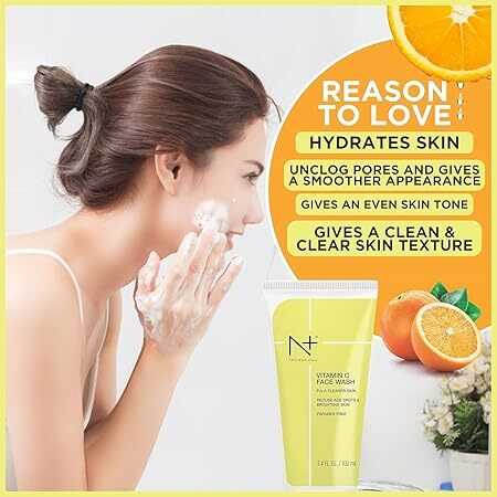 N+ Professional Vitamin C Face Wash For Oily to Normal Skin
